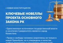 Предложения по проекту новой Конституции Республики Казахстан
